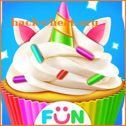 Unicorn Cupcake Maker- Baking Games For Girls icon