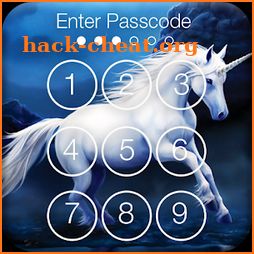 Unicorn Fantaisie Screen Lock icon