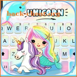 Unicorn N Mermaid Keyboard Theme icon