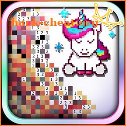 Unicorn of Love: The Number Coloring by Pixel Arts icon