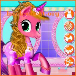 Unicorn Pony Horse Grooming icon