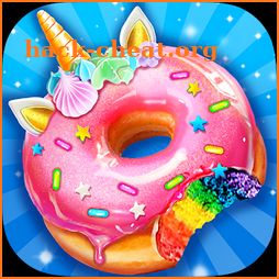 Unicorn Rainbow Donut - Sweet Desserts Bakery Chef icon