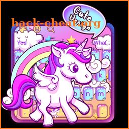 Unicorn Rainbow Keyboard icon