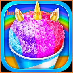 Unicorn Rainbow Snow Cone Desserts Maker icon