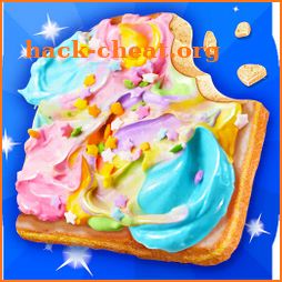 Unicorn Rainbow Toasts - Trendy Unicorn Breakfast icon