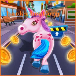 Unicorn Run Rush: Endless Runner Games icon