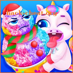 Unicorn Snow Cone - Rainbow Princess icon