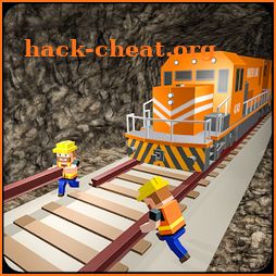 Uphill Tunnel Construction Train Builder icon