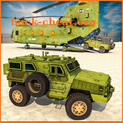 US Army Car Transporter: Army Truck Driving Games icon