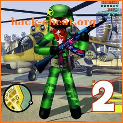 US Army Counter Stickman Rope Hero Crime OffRoad 2 icon