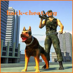 US Army dog chase simulator – army shooting games icon