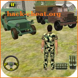 US Army Off-road Truck Driver 3D icon
