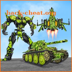US Army Robot Transformation Jet Robo Car Tank War icon