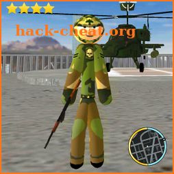 Us Army Stickman Rope Hero Counter Attack Crime icon
