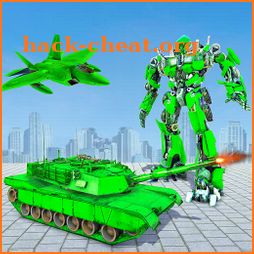 US Army Tank Transform Robot Battle War Shooting icon