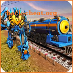 US Army Train Transform Robot Fight Robot Games icon