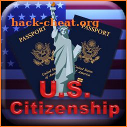 US Citizenship Test Quiz Game icon