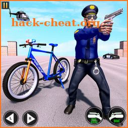 US Police BMX Bicycle Street Gangster Chase icon