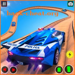 US Police Car Stunts 2020: Ramp Car Games icon
