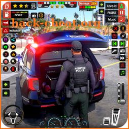 US Police Cop Car Chase Game icon