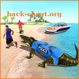 US Police Crocodile Simulator 2019: Beach Attack🐊 icon