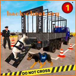US Police Dog Transport: Multi Level Parking Game icon