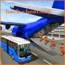 US Police Jail Prisoner Bus Transport Plane icon
