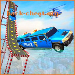US Police Limo Ramp Car Stunts: Police Car Games icon