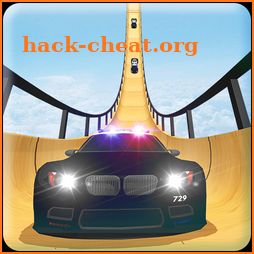 US Police Mega Ramp Car Stunts Racing: Cop Driving icon