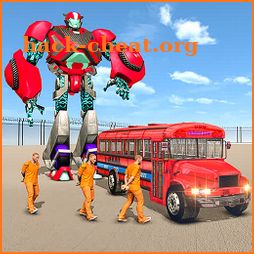 Us Police Prisoner Transport Robot Bus icon