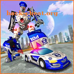 US Police Robot Car Revenge icon