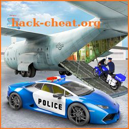 US Police Transporter Plane Simulator icon