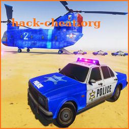 US Police Transporter Truck Plane Parker icon
