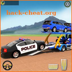 US Police Transporter:Truck Simulator Games icon