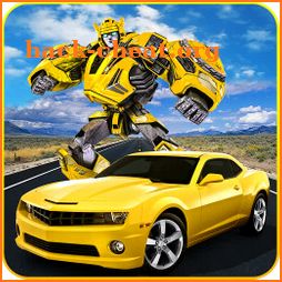 US Robot Flying Car Tansform 3D Game icon