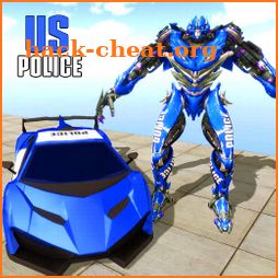 US Robot Police Car Transforming 19 icon