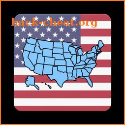 US states quiz – 50 states, capitals and flags icon