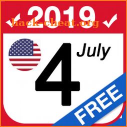USA Calendar 2019 Popular icon