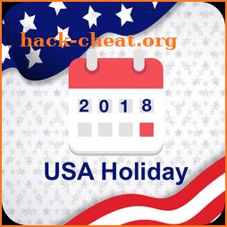 USA Holiday Calendar - Govt Public Holiday 2018 icon