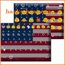 USA Independence Day Theme - Emoji Keyboard icon