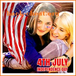 USA Independent Day DP Maker 4th July Photo Frame icon