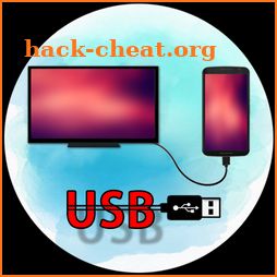 USB connector to smart TV icon