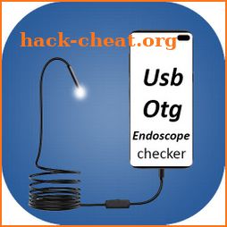 usb otg  endoscope checker. icon