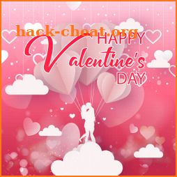 Valentine Day Greetings Gif icon