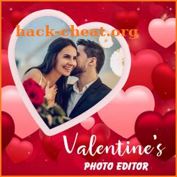 Valentine Day Photo Frame Editor - Couple Photo icon