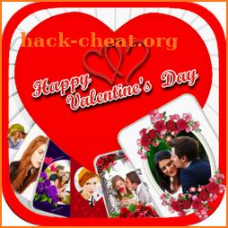 Valentine Day Photo Frames - Couples Love Frames icon