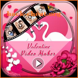 Valentine Day Video Maker With Music 2018 icon