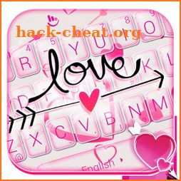 Valentine Hearts Arrow Keyboard Theme icon