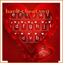 Valentine Hearts Keyboard Theme icon