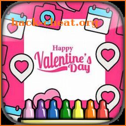 Valentine Love Coloring Pages icon